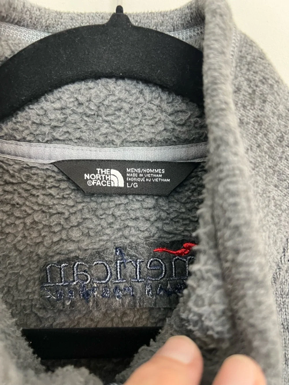 The‎ North Face Men's Gordon Lyons Full Zip Fleece Jacket Heather gray Size L